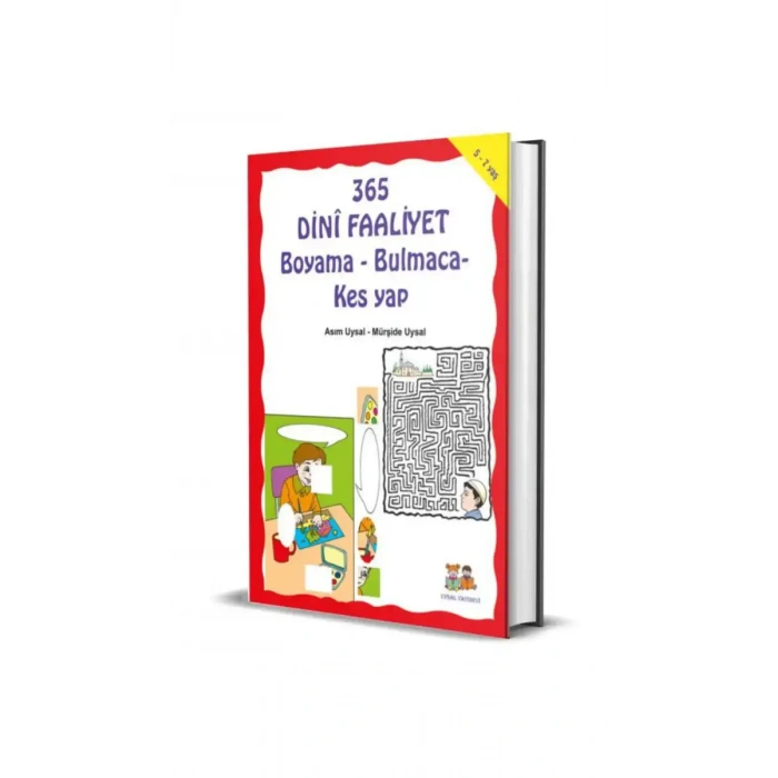 365 Gün Dini Faaliyet - Boyama - Bulmaca - Kes Yap