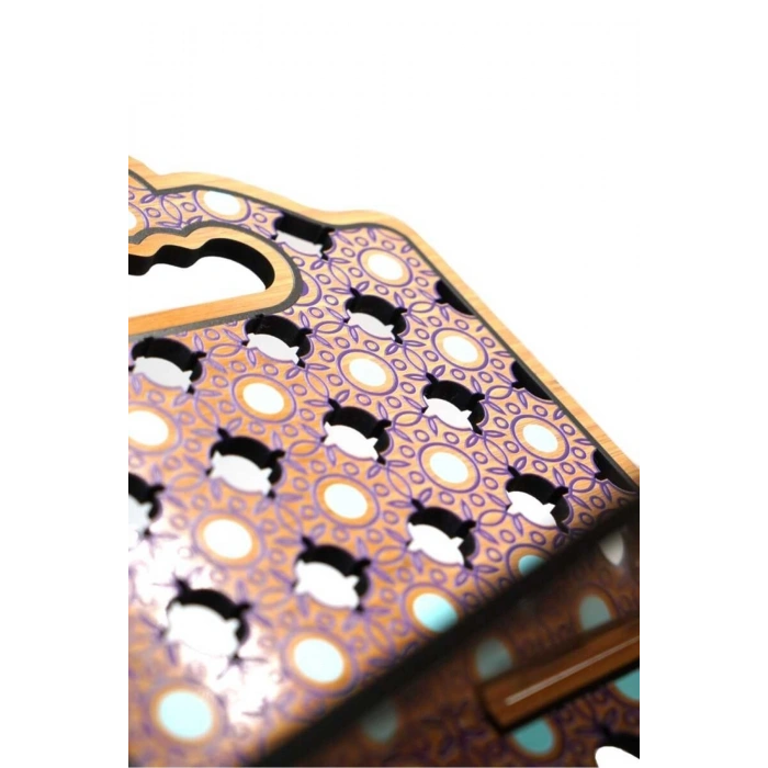 Bemenda Motifli Ahşap Rahle