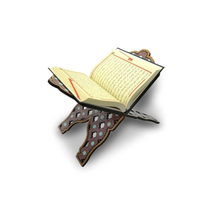 Bemenda Motifli Ahşap Rahle