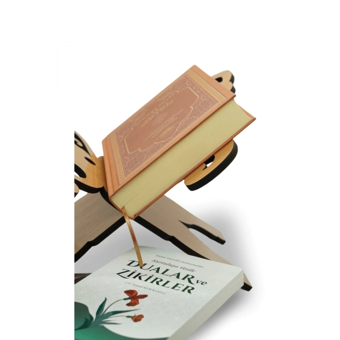 Kelebek Motifli Ahşap Rahle