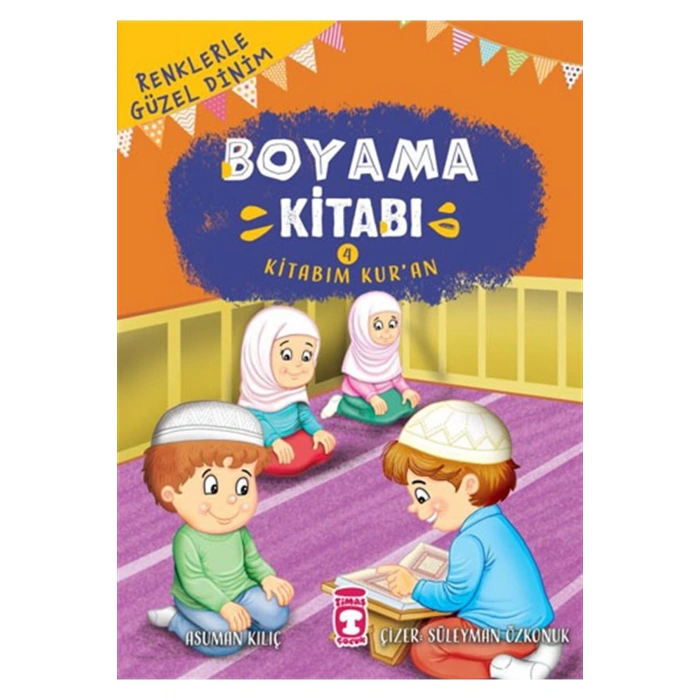 Renklerle Güzel Dinim Boyama Kitabı 4