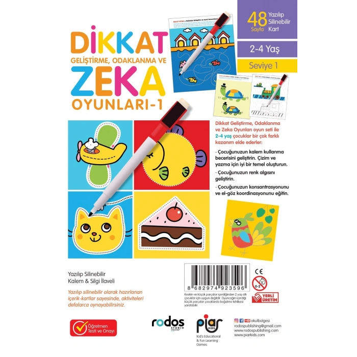 Dikkat Geliştirme Odaklanma ve Zeka Oyunları 1