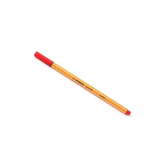 Stabilo 88 Point Keçe Uçlu Kalem Koyu Kırmızı