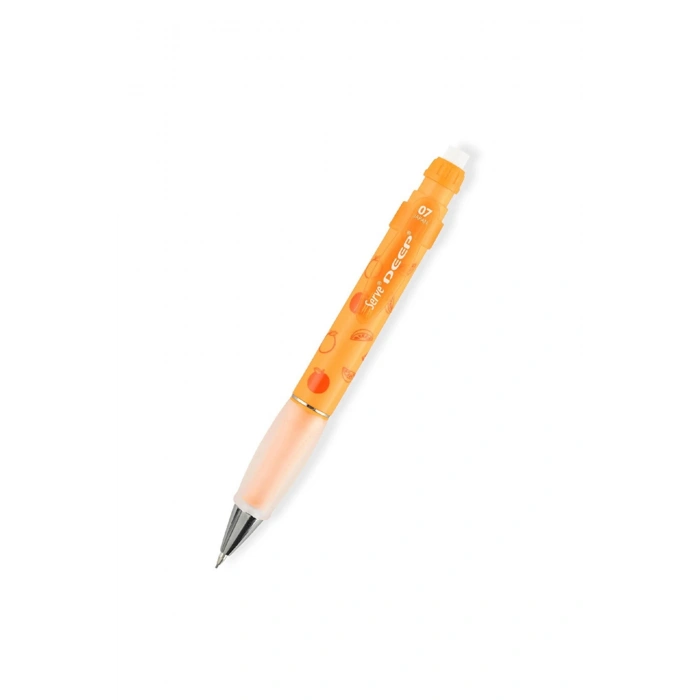 Serve Deep Meyve Serisi Portakal Figürlü Neon Turuncu 0.7 mm Versatil Uçlu Kalem