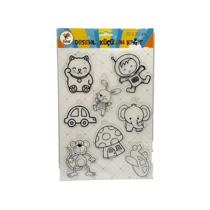 Lino Küçülen Kağıt Desenli