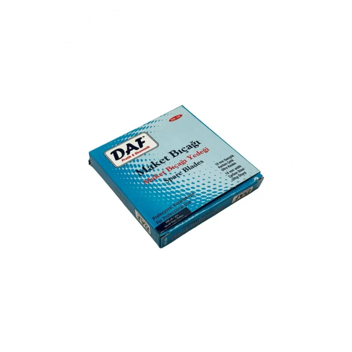 Daf Maket Bıçağı Yedeği 18 mm