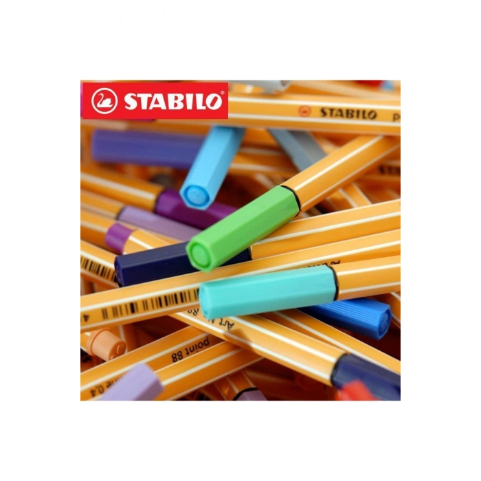 Stabilo 88 Point Keçe Uçlu Kalem Kahverengi