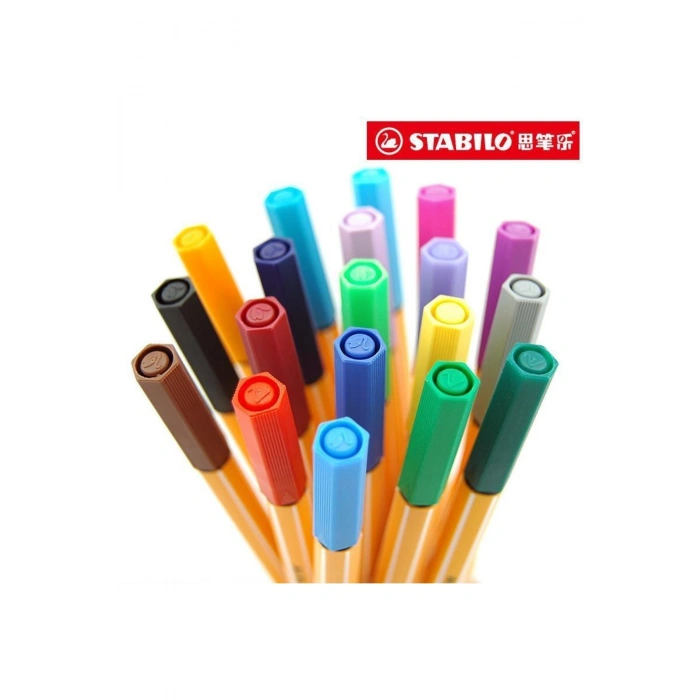 Stabilo 88 Point Keçe Uçlu Kalem Kahverengi