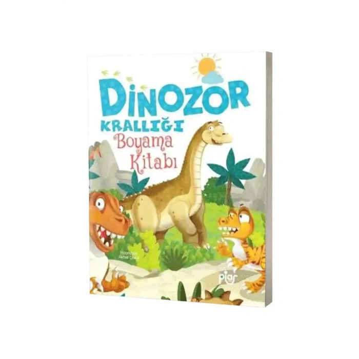 Dinozor Krallığı Boyama Kitabı