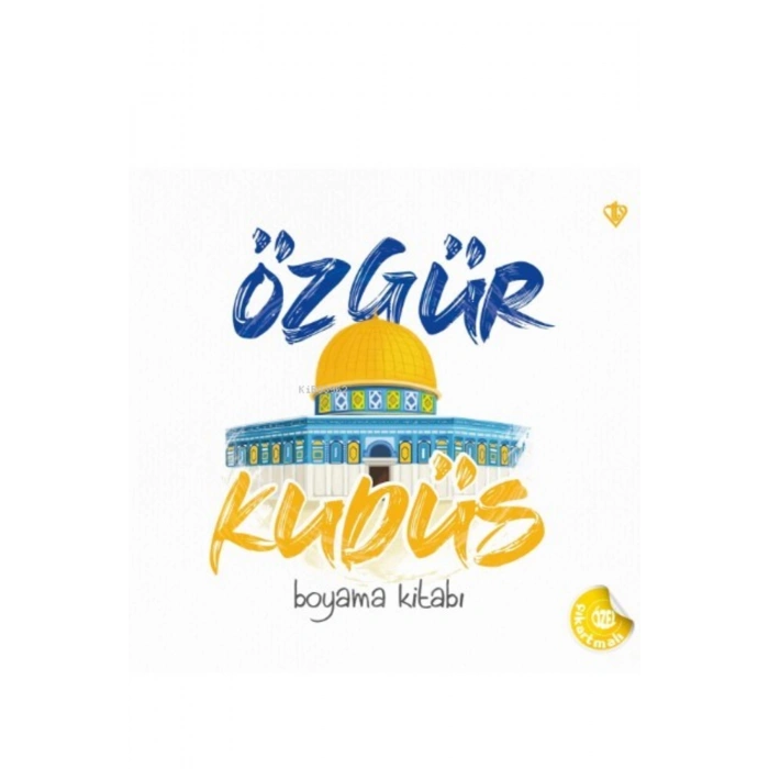 Özgür Kudüs Boyama Kitabı Özel Çıkartmalı