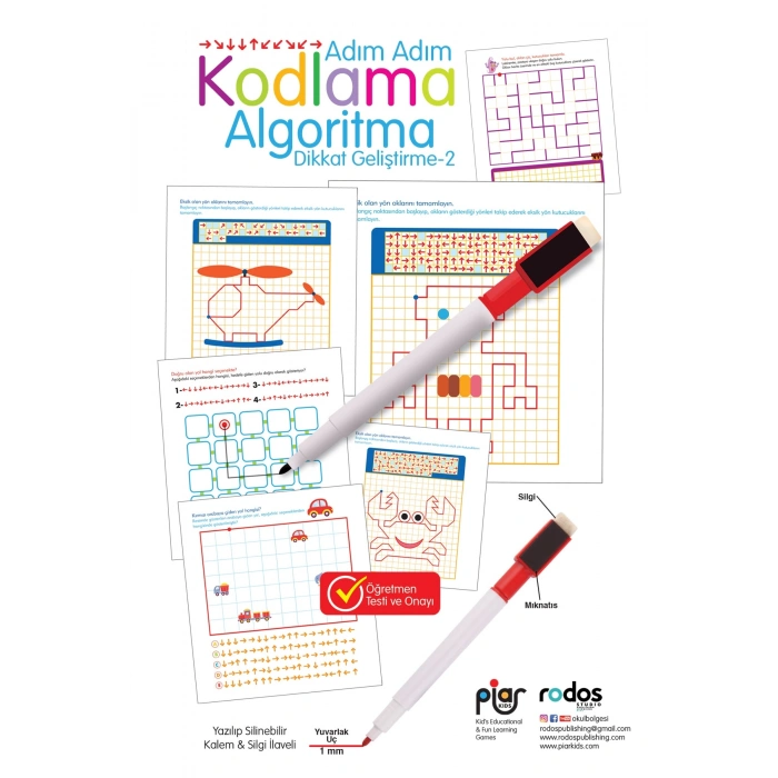 Adım Adım Kodlama Algoritma Dikkat Geliştirme