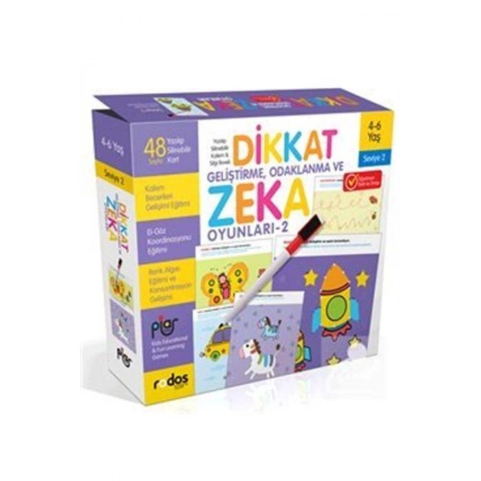 Dikkat Geliştirme Odaklanma ve Zeka Oyunları-2