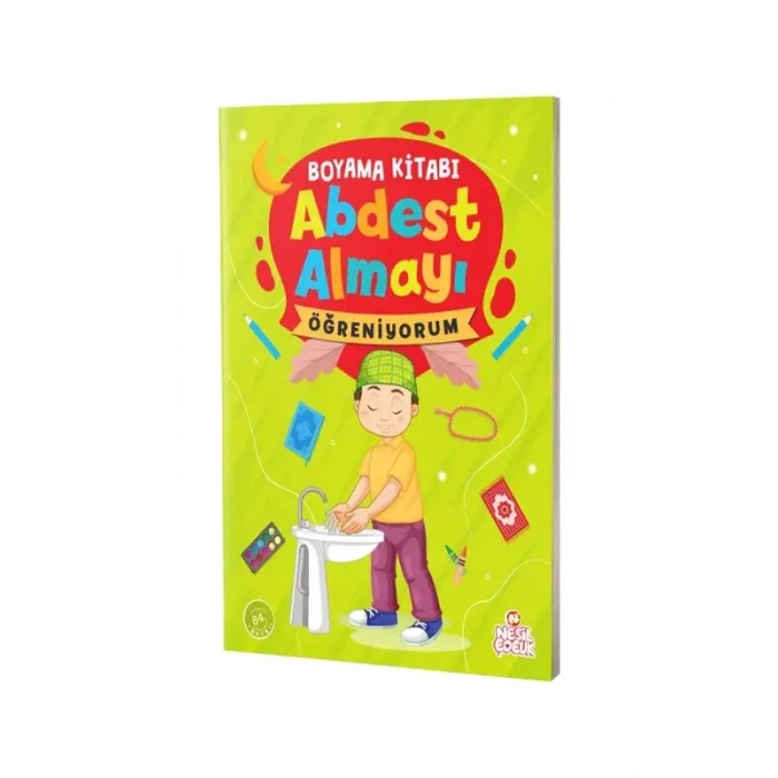 Abdest Almayı Öğreniyorum Boyama