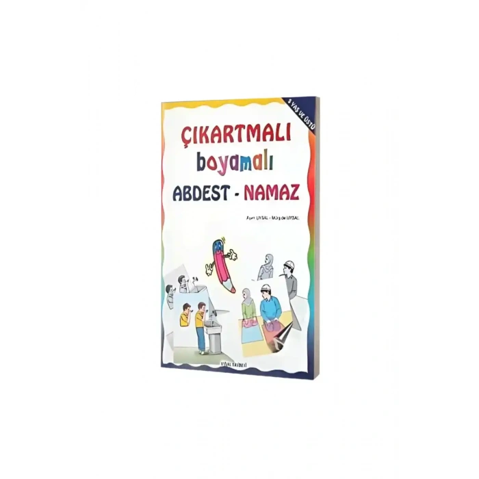 Abdest - Namaz - Boyamalı Çıkartmalı