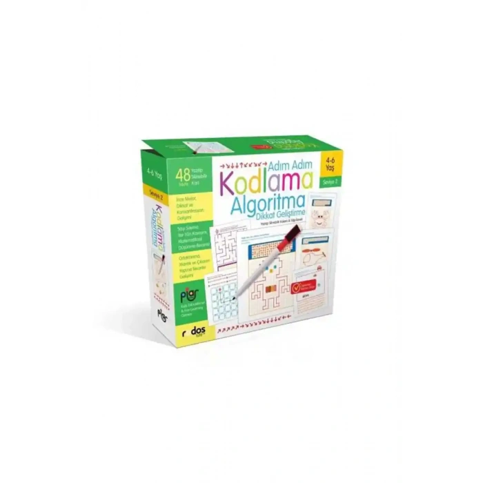 Adım Adım Kodlama Algoritma Dikkat Geliştirme