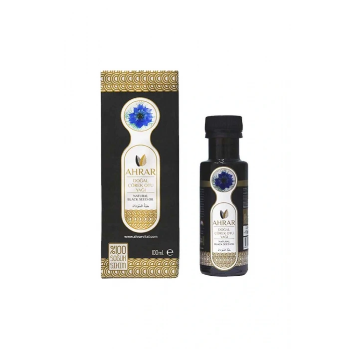 Ahrar 100ml Vital Soğuk Sıkım Doğal Çörek Otu Yağı