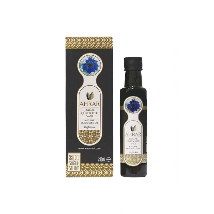 Ahrar 250ml Vital Soğuk Sıkım Doğal Çörek Otu Yağı