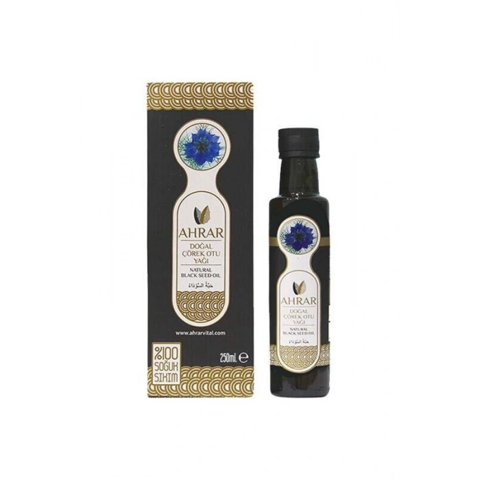 Ahrar 250ml Vital Soğuk Sıkım Doğal Çörek Otu Yağı