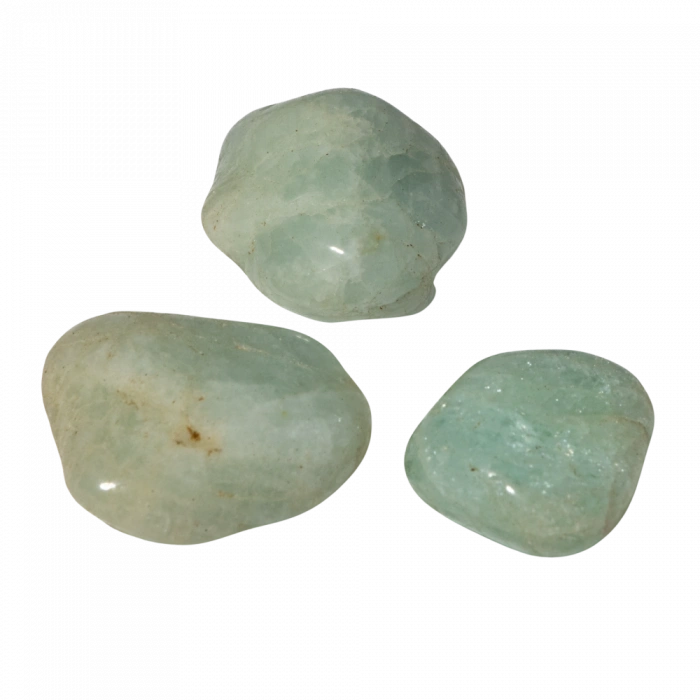 Akuamarin Doğal Taş Tımbıl El Taşı