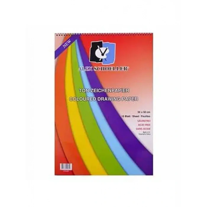 Alex Schoeller Fon Kartonlu Defter 15 Yp 35 x 50 120 gr