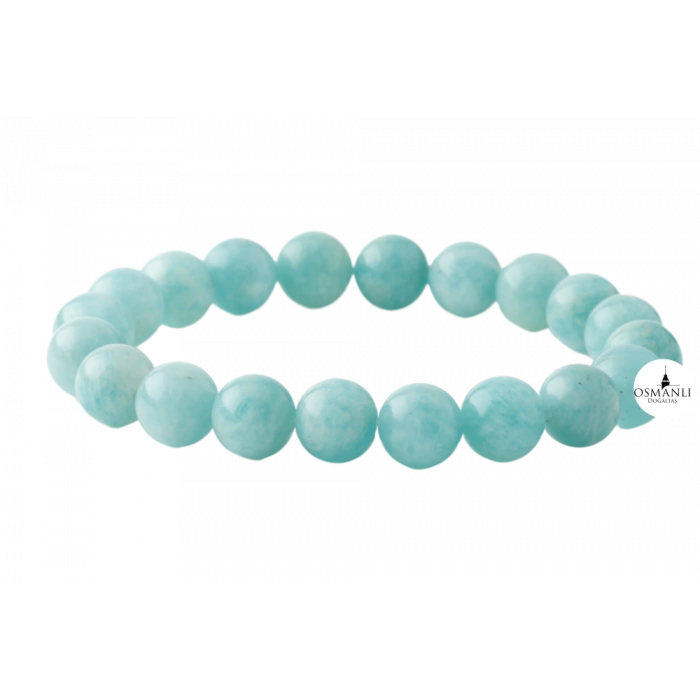Amazonit 10mm Doğal Taş Bileklik