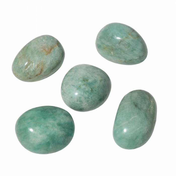 Amazonit Doğal Taş Tımbıl El Taşı