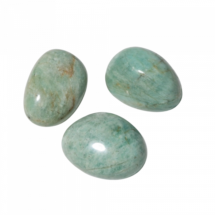Amazonit Doğal Taş Tımbıl El Taşı