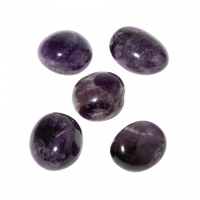 Ametist Doğal Taş Tımbıl El Taşı