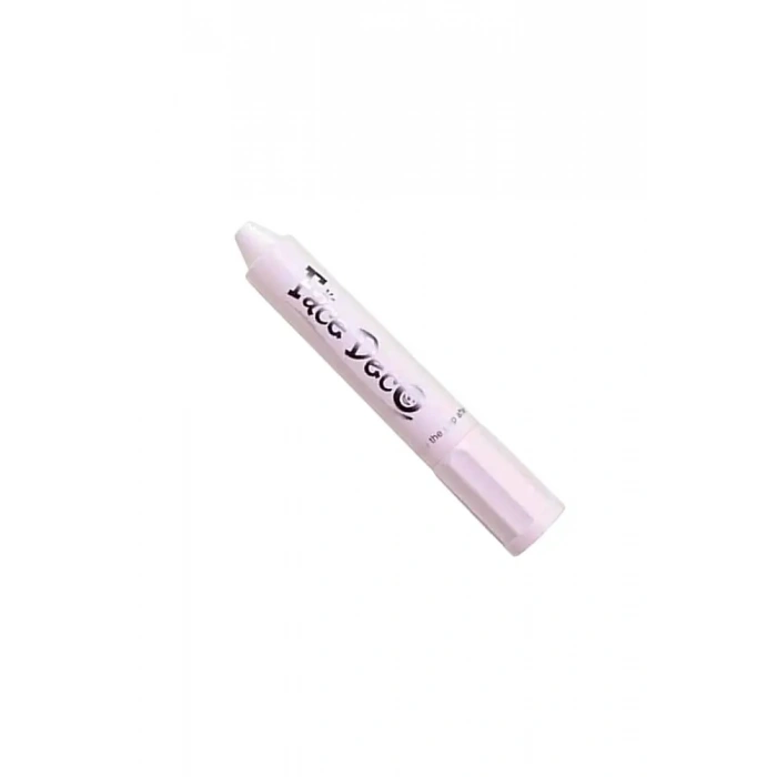 Amos Face Deco Beyaz Yüz Boyası 12 ml Ruj Uç