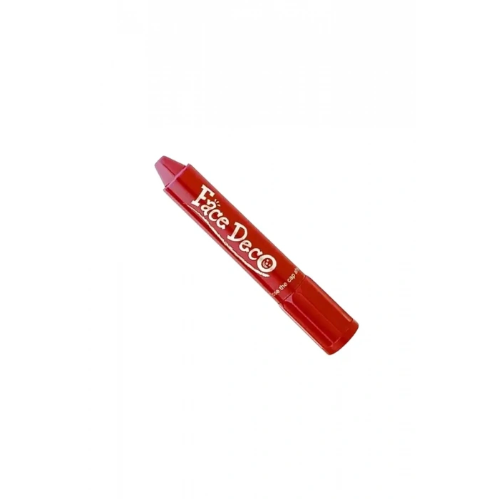 Amos Face Deco Kırmızı Yüz Boyası 12 ml Ruj Uç