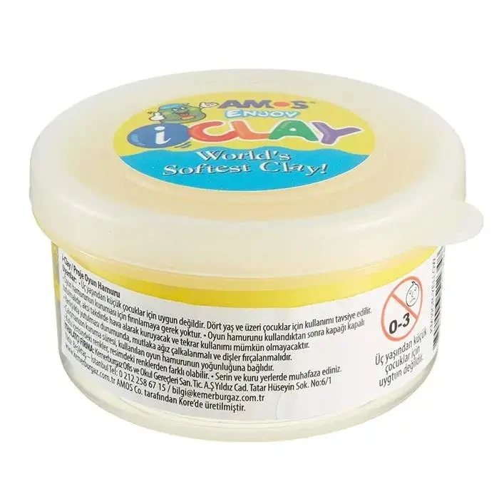 Amos Face Deco Mavi Yüz Boyası 12 ml Ruj Uç