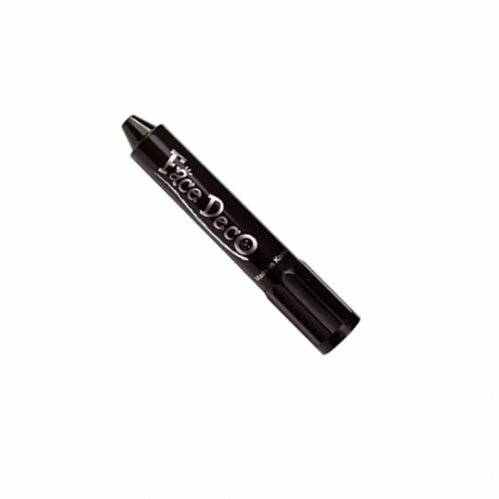Amos Face Deco Siyah Yüz Boyası 12 ml Ruj Uç