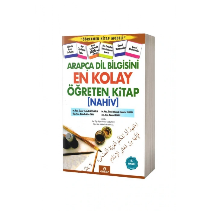 Arapça Dil Bilgisini En Kolay Öğreten Kitap Nahiv