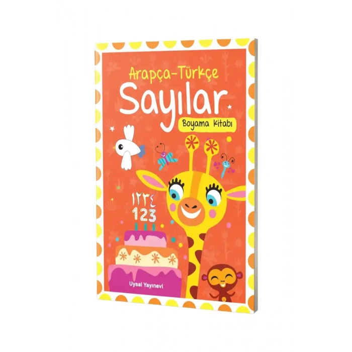 Arapça Türkçe Sayılar Boyama Kitabı