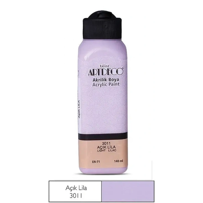 Artdeco Akrilik Boya 140 ml Açık Lila