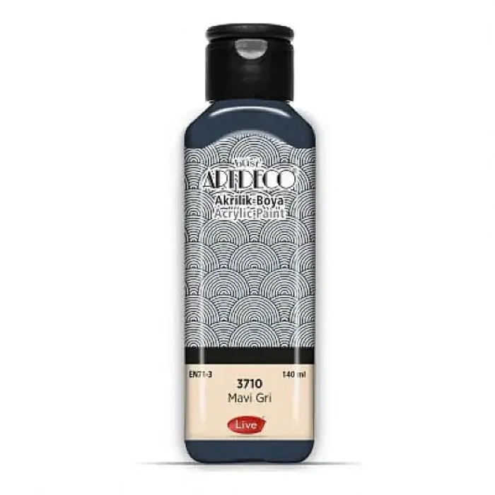 Artdeco Akrilik Boya 140 ml Mavi Gri