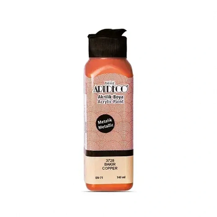 Artdeco Akrilik Boya 140 ml Metalik Bakır