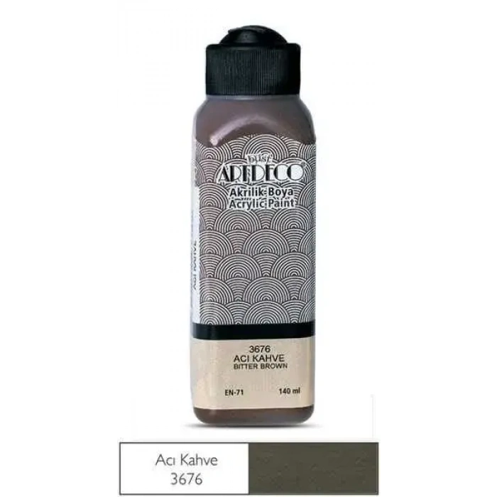 Artdeco Akrilik Boya 140ml Acı Kahve