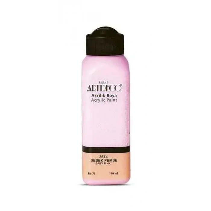 Artdeco Akrilik Boya 140ml Bebe Pembe