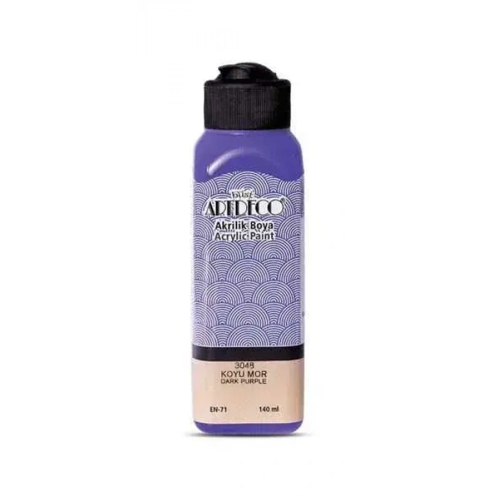 Artdeco Akrilik Boya 140ml Koyu Mor