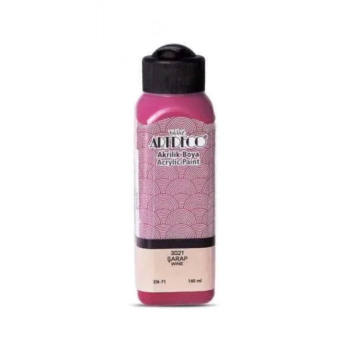 Artdeco Akrilik Boya 140ml Şarap
