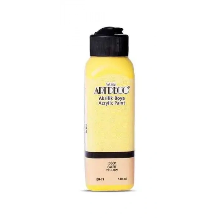 Artdeco Akrilik Boya 140ml Sarı