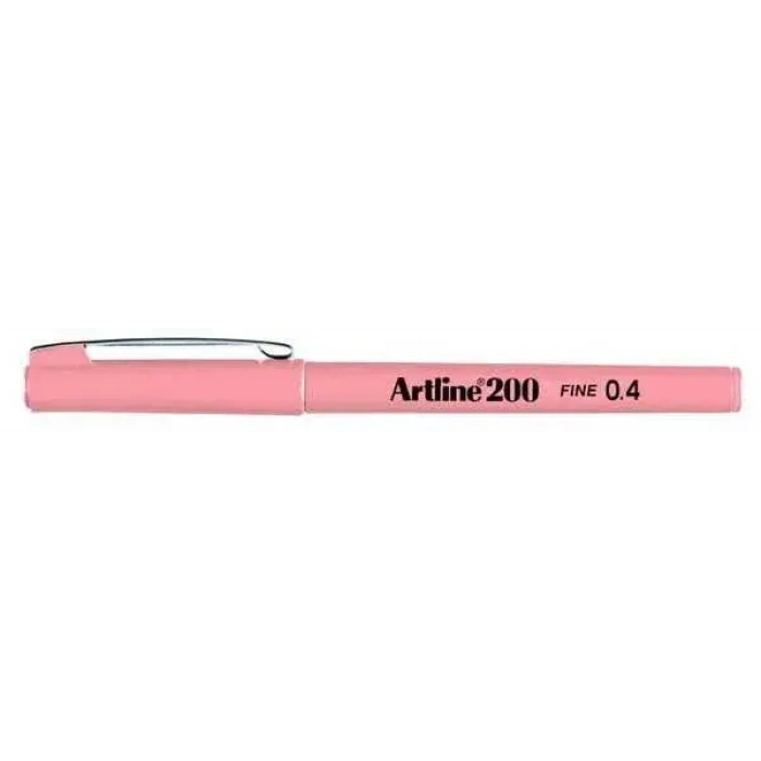 Artline 200 Fineliner 0.4 Keçe Uçlu Yazı Kalemi Kayısı