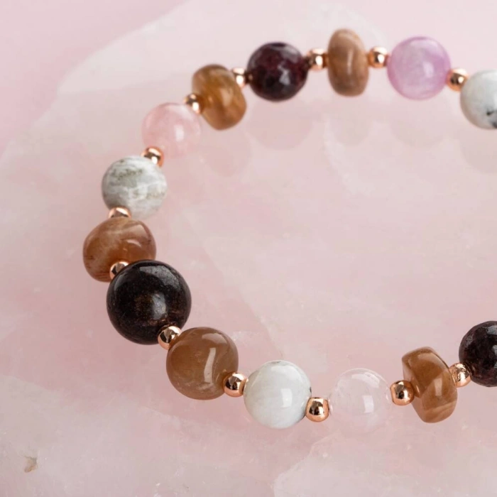 Aşk Doğal Taş Bileklik