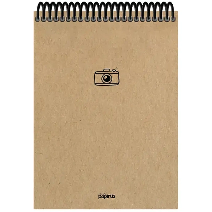 Atlas Papirüs Kraft Çizgisiz 100 Yp 16 x 23 Sert Kapak