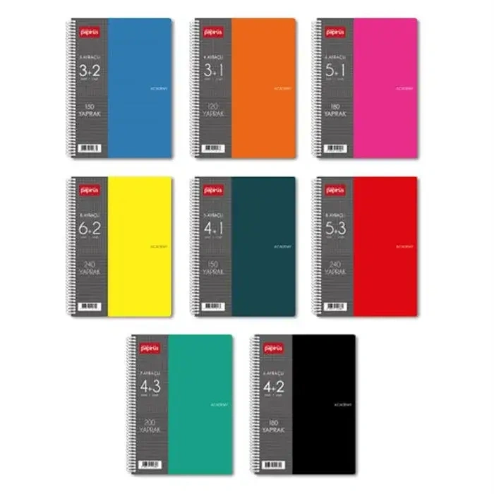 Atlas Papirüs Kraft Çizgisiz 100 Yp 16x23 Sert Kapak