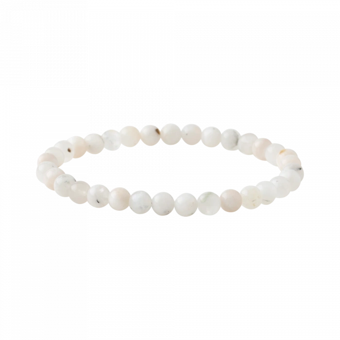 Ay Taşı 6mm Doğal Taş Bileklik