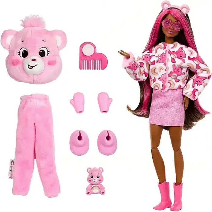 Barbie Cutie Reveal Care Bear Serisi Pembe