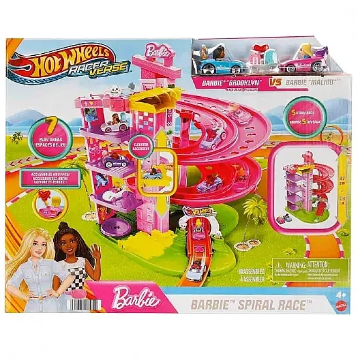Barbie Hot Wheels Racerverse Barbie Oyun Seti