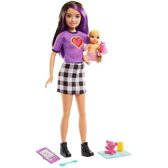 Barbie Skipper Bebek Bakıcısı